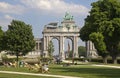 Triumphal Arch in Brussels Royalty Free Stock Photo