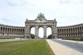 Triumphal arch, Brussels, Belgium Royalty Free Stock Photo