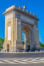 Triumphal Arch in Bucharest, Romania Royalty Free Stock Photo