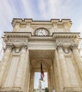 Triumphal arch in Chisinau Royalty Free Stock Photo