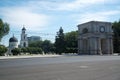 Triumphal Arch Chisinau Royalty Free Stock Photo
