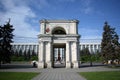 Triumphal arch in Chisinau, Moldova