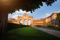 The Triumphal Arch in Brussels , Belgium Royalty Free Stock Photo