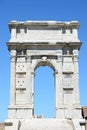 Triumphal arch of emperor Troyan in Ancona Royalty Free Stock Photo