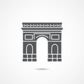 Triumphal arch icon