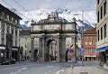 Triumphal Arch in Innsbruck Royalty Free Stock Photo