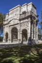 Triumphal Arch of Orange - Orange - France Royalty Free Stock Photo