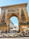 Triumphal arch at Porte Saint-Denis