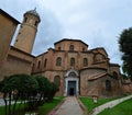 Basilica of San Vitale in Ravenna Italy Royalty Free Stock Photo