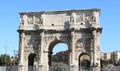 Triumphal arch in Rome Royalty Free Stock Photo