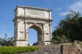 Triumphal Arch of Septimius Severus, Rome Royalty Free Stock Photo