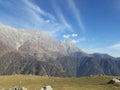 Triund Hill Top, McLeodganj Royalty Free Stock Photo