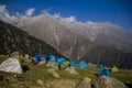 Triund top, Dharamshala, Himachal Pradesh Royalty Free Stock Photo