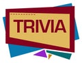 Trivia Colorful Squares Triangles