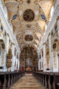 Interior of St. John the Baptist Cathedral in town Trnava, Slovakia Royalty Free Stock Photo