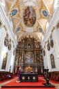 St. John the Baptist Cathedral in town Trnava, SLovakia Royalty Free Stock Photo