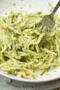 Trofie al pesto Royalty Free Stock Photo