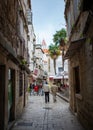 Trogir center streets, Croatia