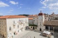 Trogir, dalmatia, croatia, europe, the central square Royalty Free Stock Photo