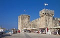 Trogir, seafront and Kamerlengo castle