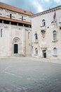 Trogir before the storm, Croatia Royalty Free Stock Photo