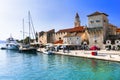 Trogir town in Croatia, Dalmatia Royalty Free Stock Photo