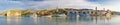 Trogir UNESCO world heritage site panoramic Royalty Free Stock Photo