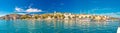 Trogir UNESCO world heritage site panoramic Royalty Free Stock Photo