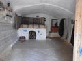 Troglodyte homes and underground caves of the Berbers in Sidi Driss, Matmata, Tunisia, Africa, on a clear day