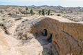 Troglodyte house in the village of Matmata Tunisia Royalty Free Stock Photo