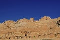 Troglodytic village in the desert Royalty Free Stock Photo