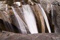 The Trois Roches Waterfall Royalty Free Stock Photo