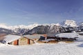 Trois vallees, Haute savoie, France Royalty Free Stock Photo