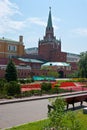 Troitskaya Tower of Moscow Kremlin Royalty Free Stock Photo