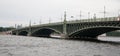 Troitskiy bridge Royalty Free Stock Photo