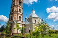 TROITSKOE, RUSSIA - AUGUST 2017: The Church of the Trinity of the Life-giving Royalty Free Stock Photo