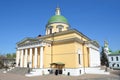 Troitsky Cathedral in Svyato-Danilov monastery in Moscow Royalty Free Stock Photo