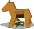 Trojan horse Royalty Free Stock Photo