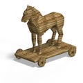 Trojan Horse Royalty Free Stock Photo