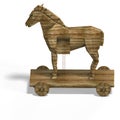 Trojan Horse Royalty Free Stock Photo