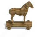 Trojan Horse Royalty Free Stock Photo