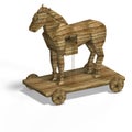 Trojan Horse Royalty Free Stock Photo