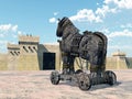 Trojan Horse Royalty Free Stock Photo