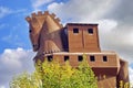 Landmark attraction Trojan Horse in troy ancient port city Canakkale, Turkey