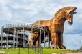 Trojan Horse Go-Kart Track, Mt. Olympus, Wisconsin Dells