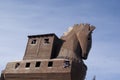 Trojan horse partly Royalty Free Stock Photo