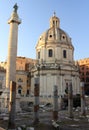 Trojan's Column and Church
