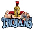 Trojan Spartan Gamer Gladiator Controller Mascot