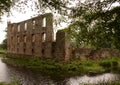 Trojborg castle ruin near Tonder, Denmark