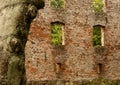 Trojborg castle ruin near Tonder, Denmark